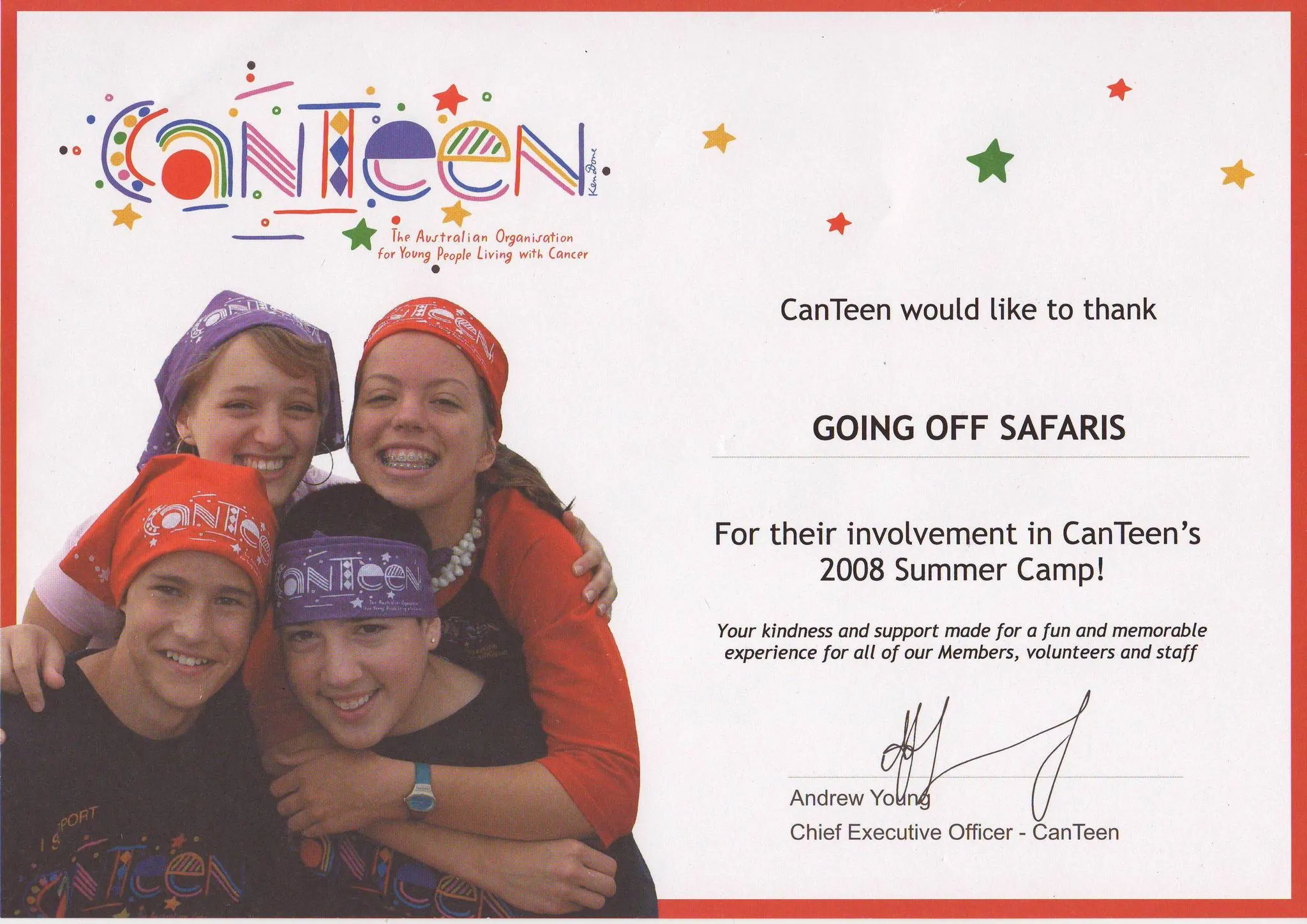 CanTeen 2008 Survivor Summit CanTeen 2008 Survivor Summit