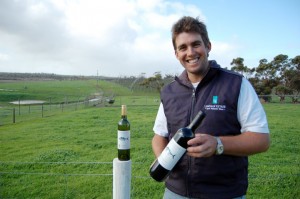 Lincoln Estate's Kym Turvey with medal winning wines 