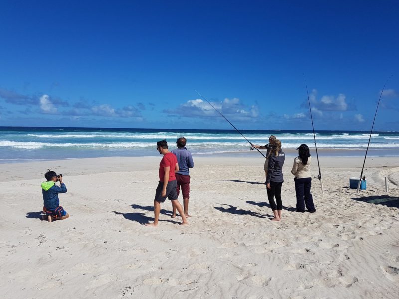Australian Coastal Safaris Hunt And Gather Experience Beach Fishing