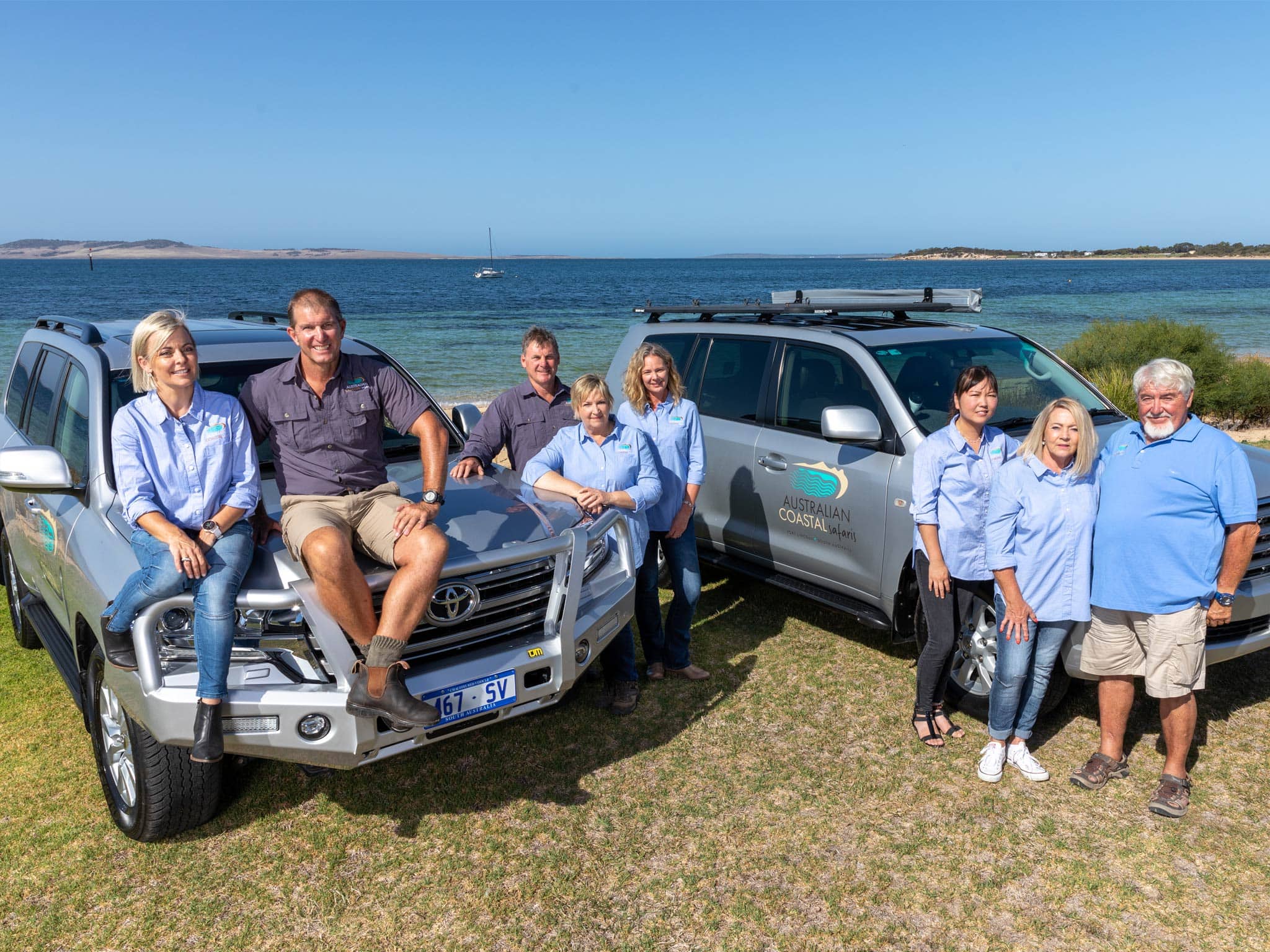 Australian Coastal Safaris Our Staff Group Image