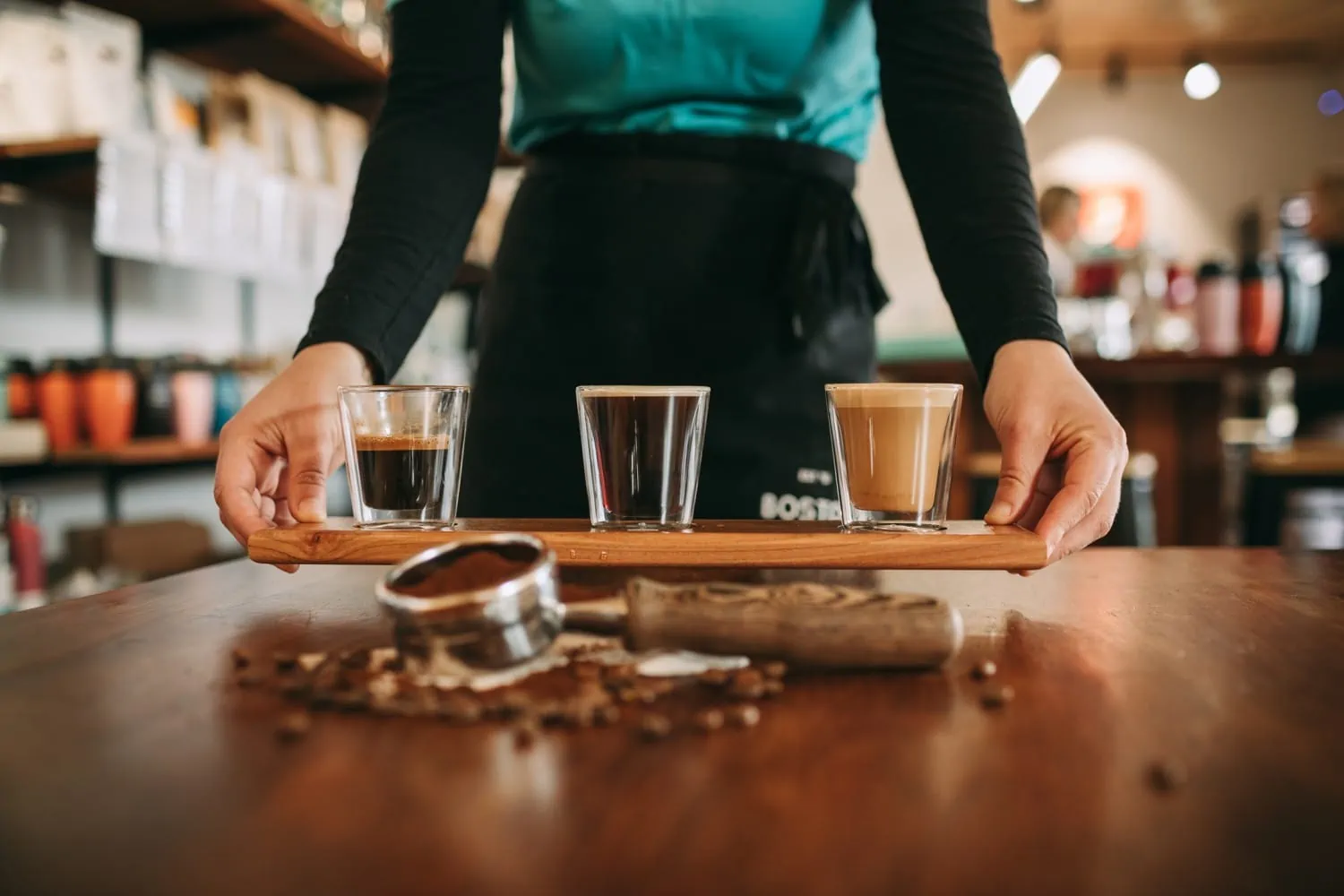 Boston Bean Coffee Flight