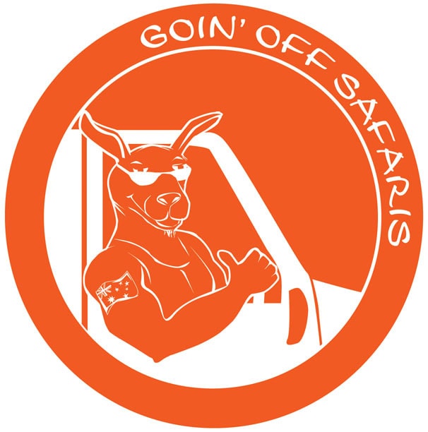 Goin Off Safari Logo White Background